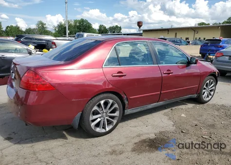 2006 Honda Accord Lx from USA, damaged, VIN 1HGCM66356A032047